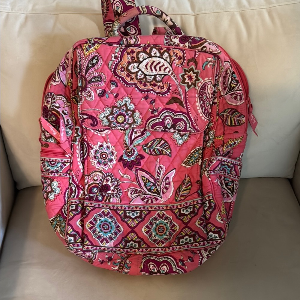Vibrant Pink Paisley Women's Bag
